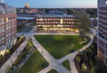 工程 quad at the University of Rochester